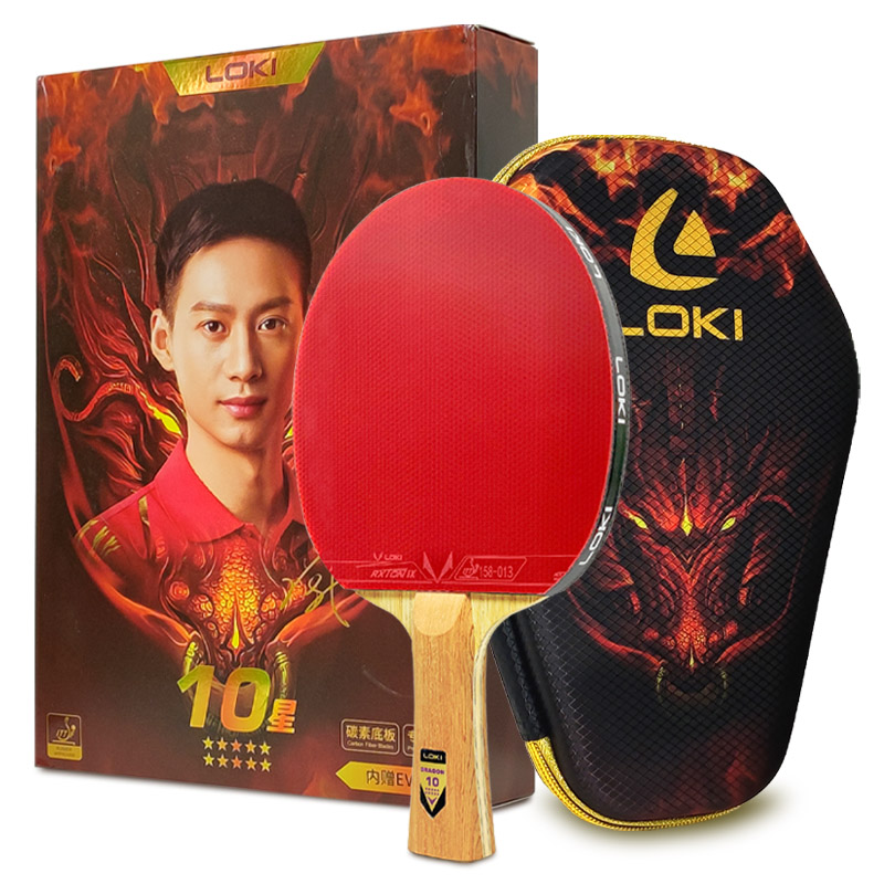الأصلي LOKI مضرب تنس الطاولة س - مراجعة Table Tennis Zhang Jike وسعره